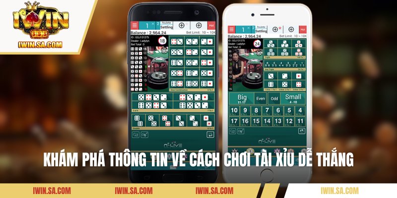 Cách Chơi Tài Xỉu Dễ Thắng - Bí Kíp Vàng Từ Cao Thủ Iwin 1 Khám phá thông tin về cách chơi Tài Xỉu dễ thắng